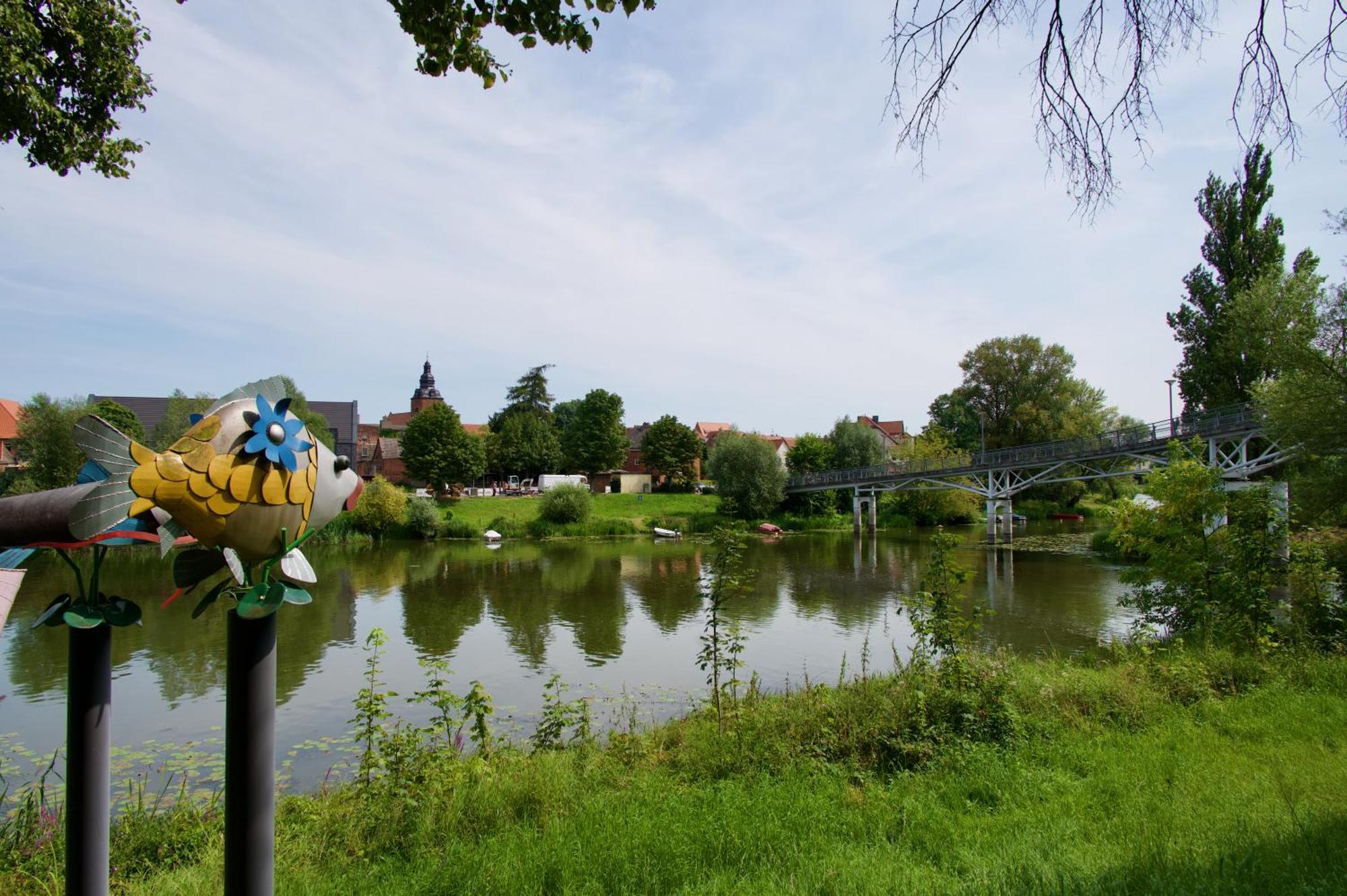 Das Bilderbuchcafe - Ferien - Apartment No 3 - Markt 7 Havelberg Eksteriør billede