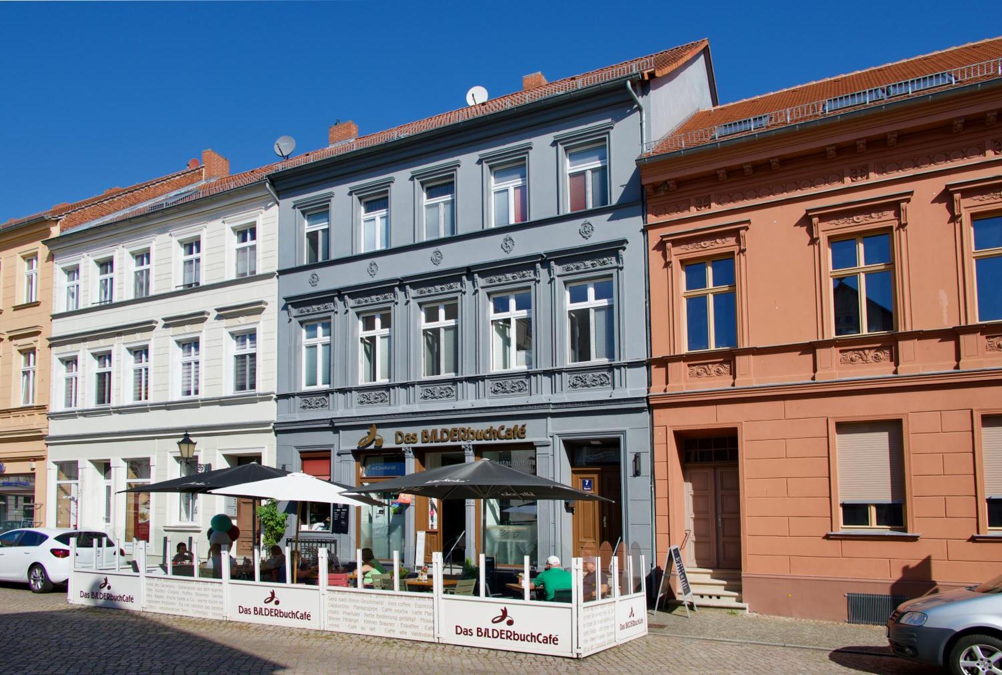 Das Bilderbuchcafe - Ferien - Apartment No 3 - Markt 7 Havelberg Eksteriør billede