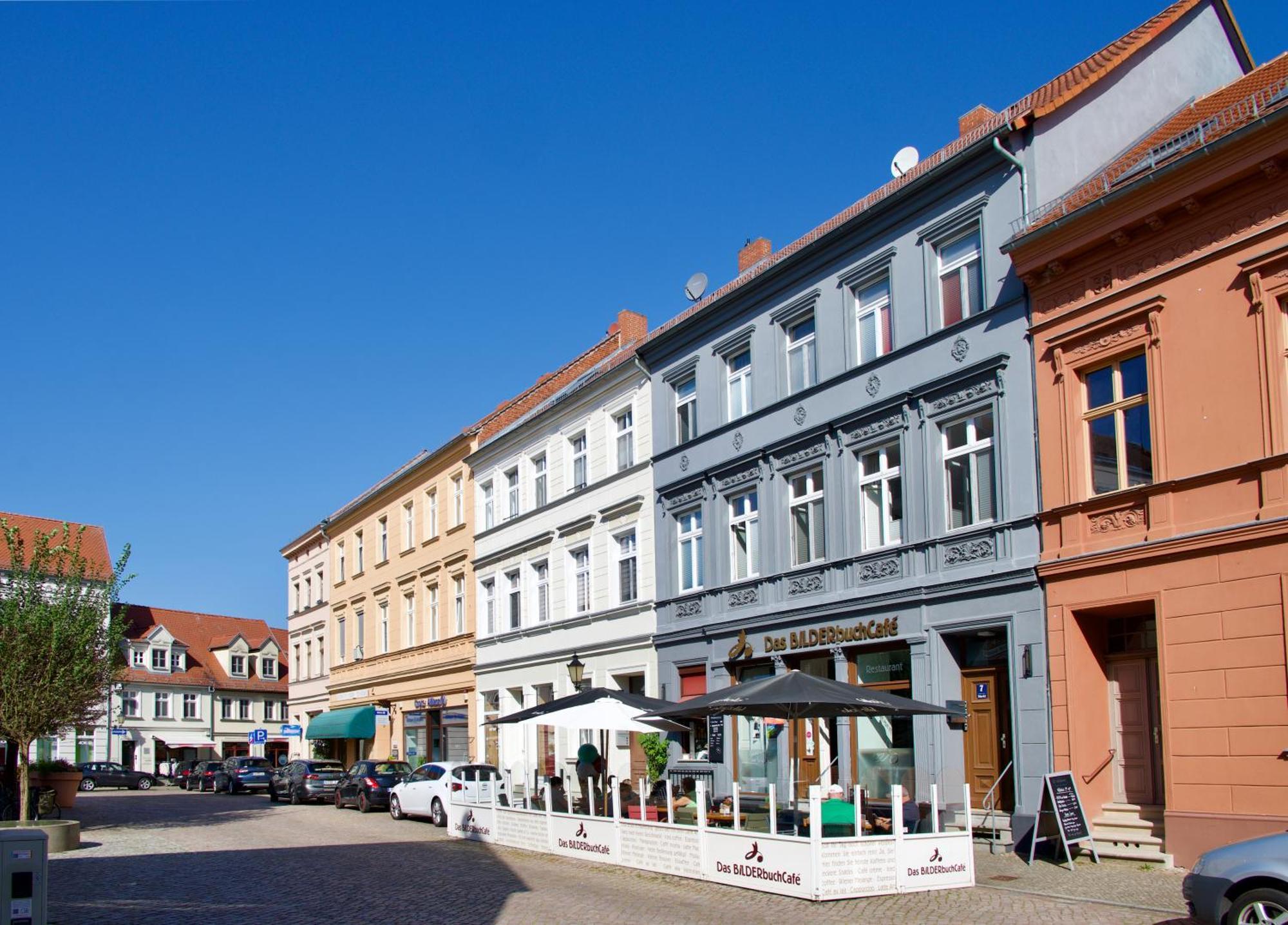 Das Bilderbuchcafe - Ferien - Apartment No 3 - Markt 7 Havelberg Eksteriør billede