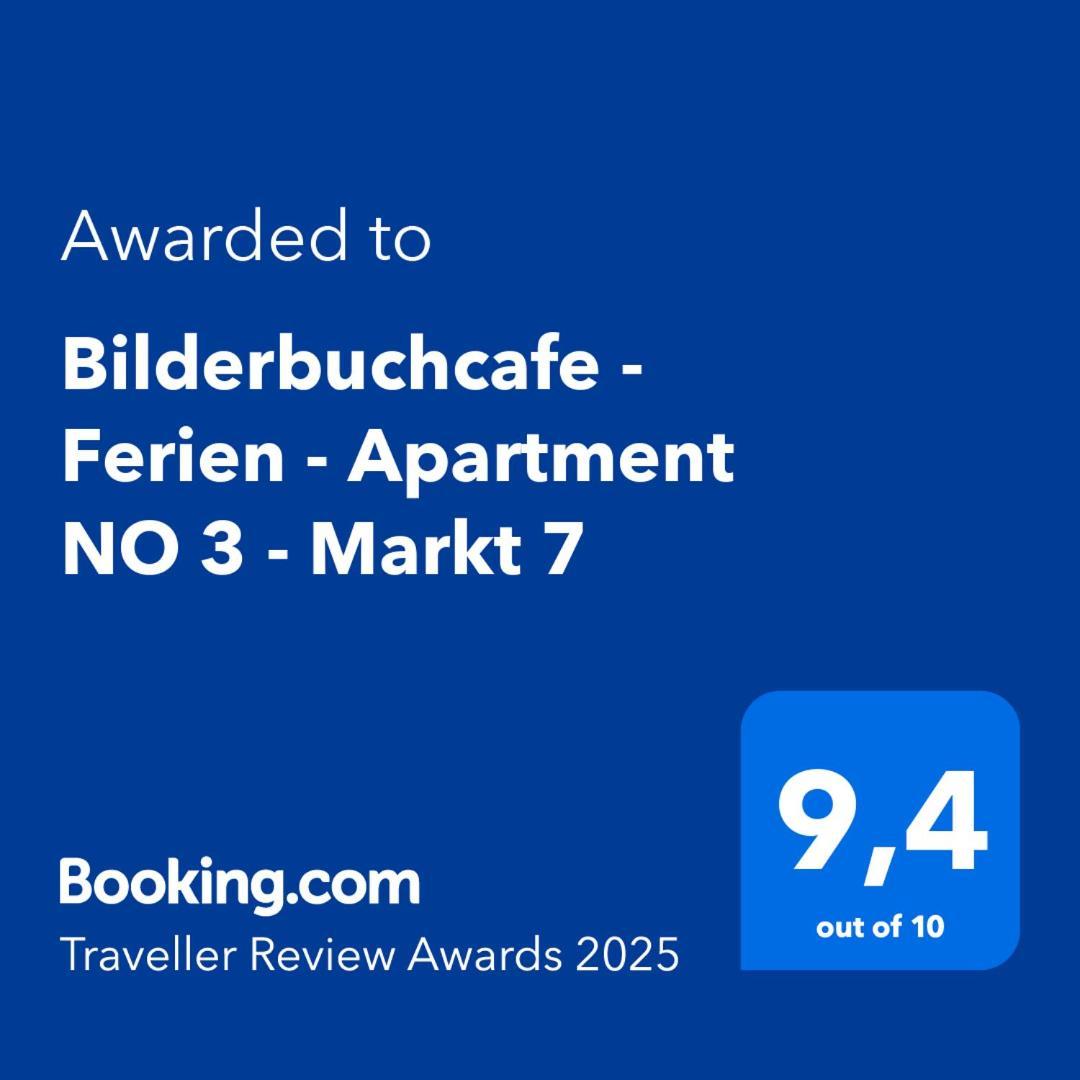 Das Bilderbuchcafe - Ferien - Apartment No 3 - Markt 7 Havelberg Eksteriør billede